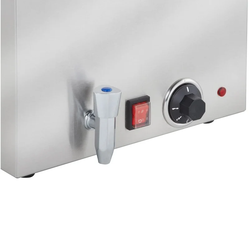 Bain-marie ECO GN 1/1 - 150 mm, avec robinet de vidange