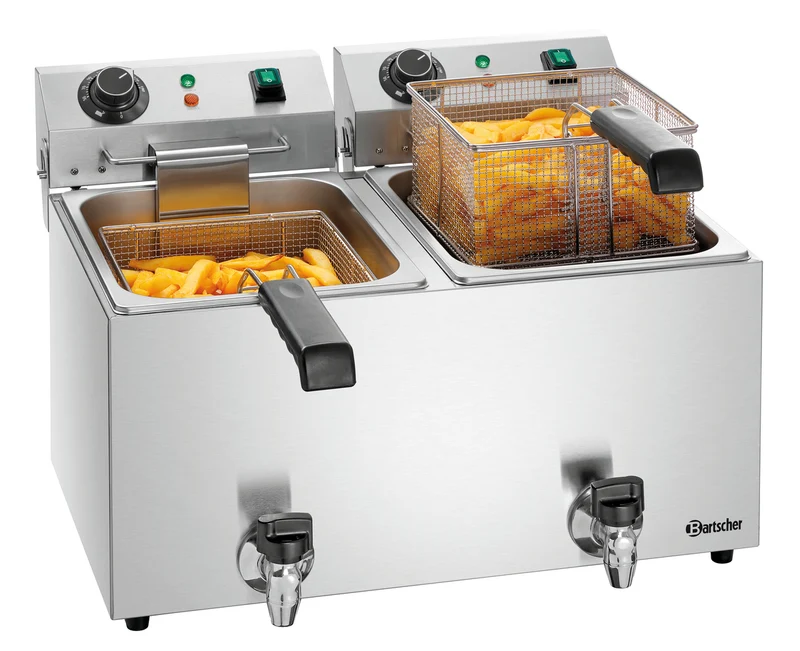 Friteuse électrique de table double 2×9 L SNACK IV Plus – Bartscher