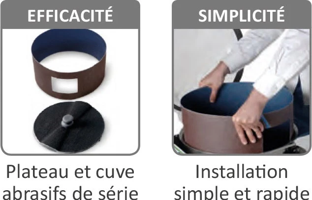Éplucheuse à pommes de terre professionnelle - Série PL 5 à 30 kg - Delcoupe