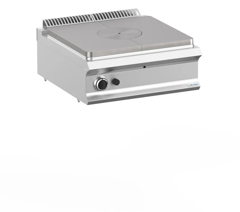 Plaque à snacker à gaz Dexion Lux 700 - 70/73 - appareil de table - 10 kW