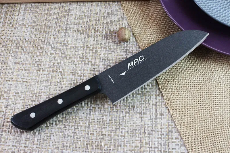 Couteau santoku japonais MAC Black 17cm
