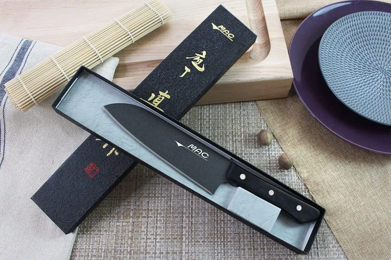 Couteau santoku japonais MAC Black 17cm