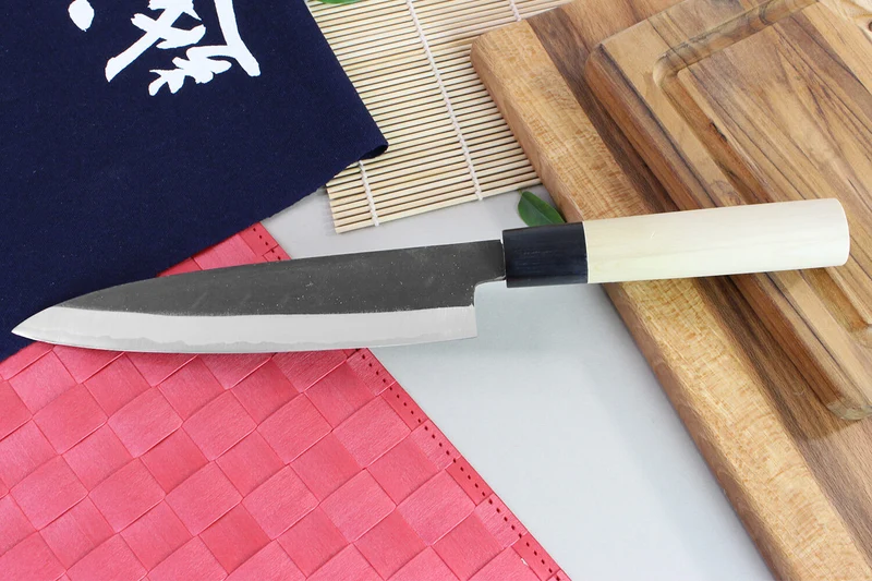 Couteau de chef japonais artisanal Yoshihiro Kogeta White 2 steel