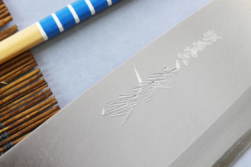 Couteau deba japonais artisanal Yoshihiro Jyosaku White 2 steel