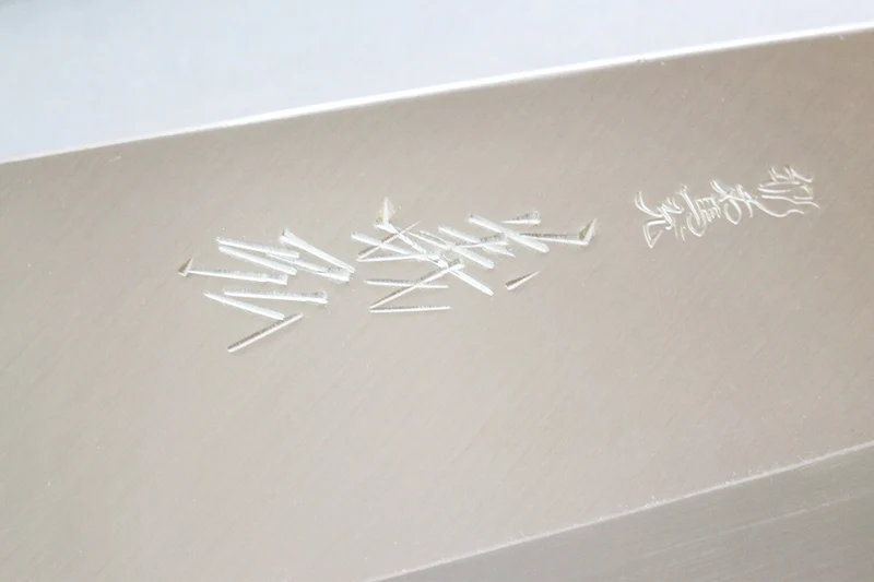 Couteau deba japonais artisanal Yoshihiro Jyosaku White 2 steel