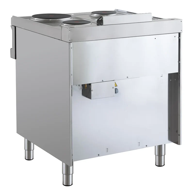 Cuisinière électrique Série 700 - 70/70 - 4 plaques rondes - 8,2 kW