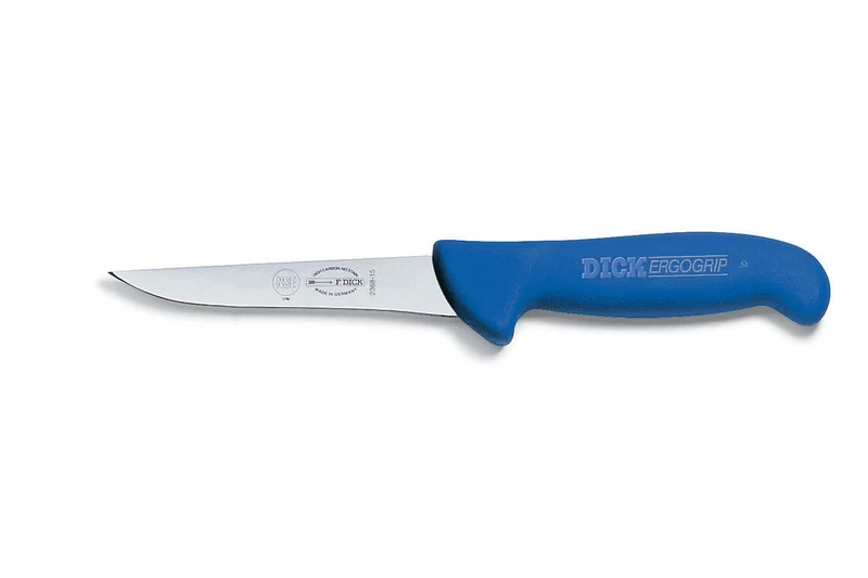 Couteau désosseur Dick Ergogrip lame étroite manche bleu