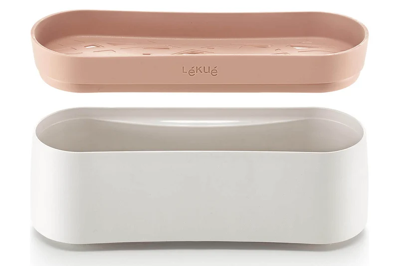 Cuiseur à pâtes rapide Lékué Quick Pasta en silicone platinum