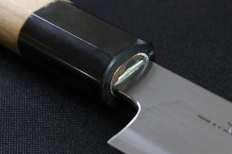 Couteau yanagiba japonais artisanal Kagekiyo Utage White Steel 2 21cm