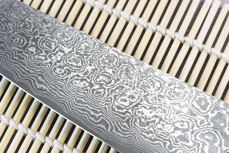 Couteau universel japonais artisanal Masakage Kumo 12cm damas 63 couches