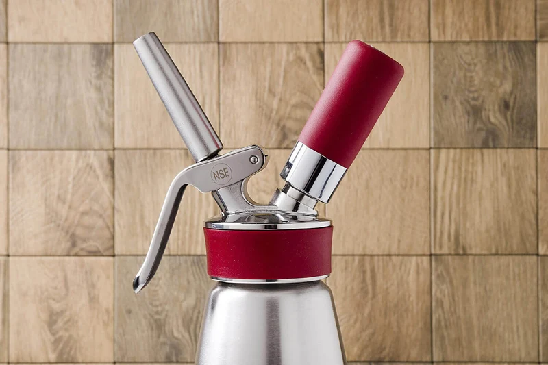 Siphon Isi Gourmet Whip pour préparations chaudes et froides - 0,5L