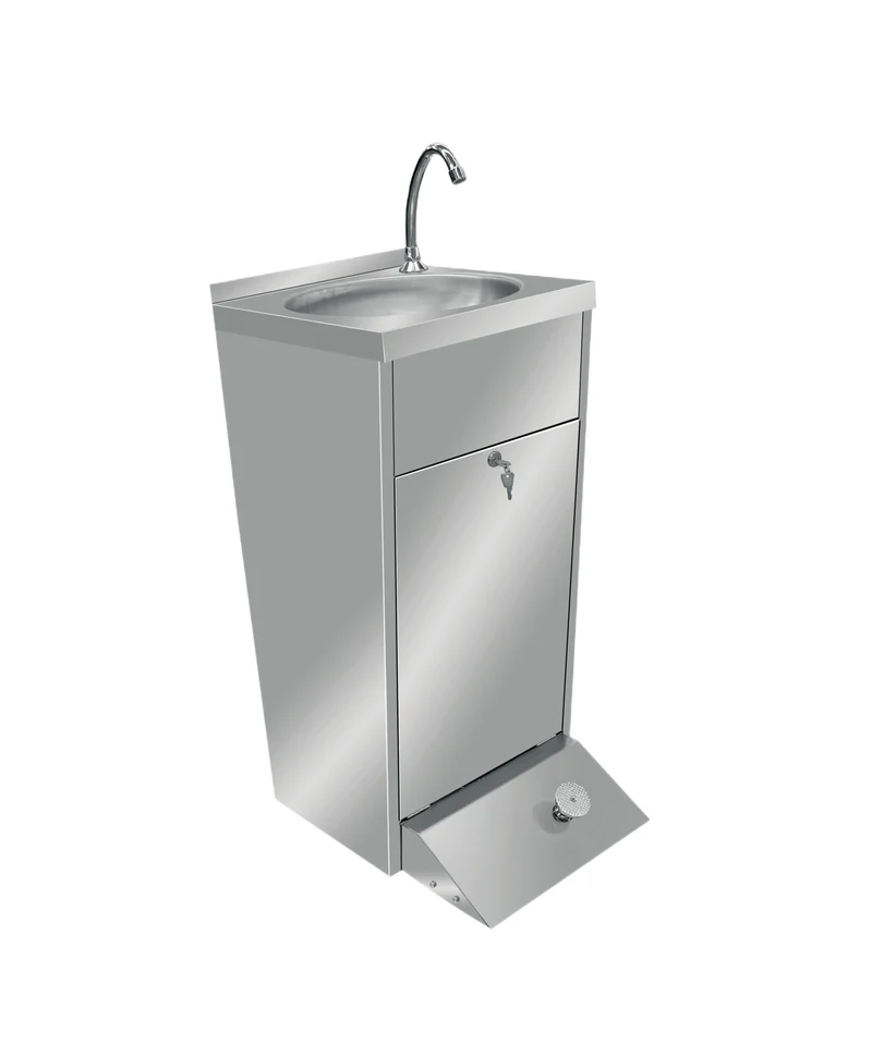 Laves-mains inox, 450 x 552 x 880 mm - Skyrainbow THHWR445