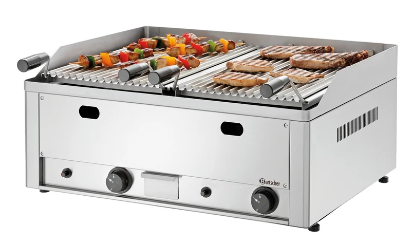 Grill à pierre de lave gaz 70 (L660) – Bartscher