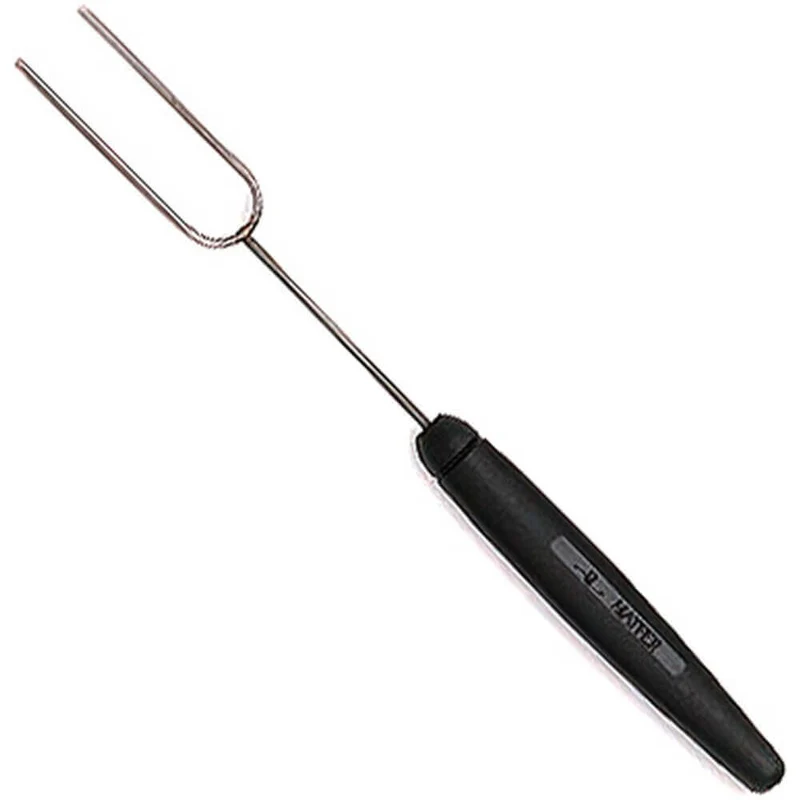 Fourchette à tremper acier inox manche PP noir