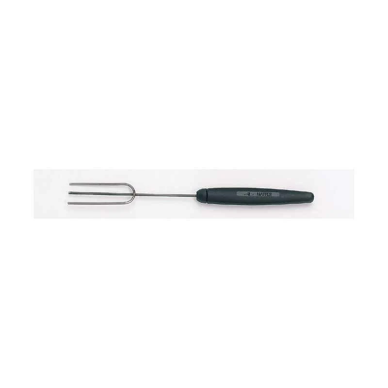 Fourchette à tremper acier inox manche PP noir