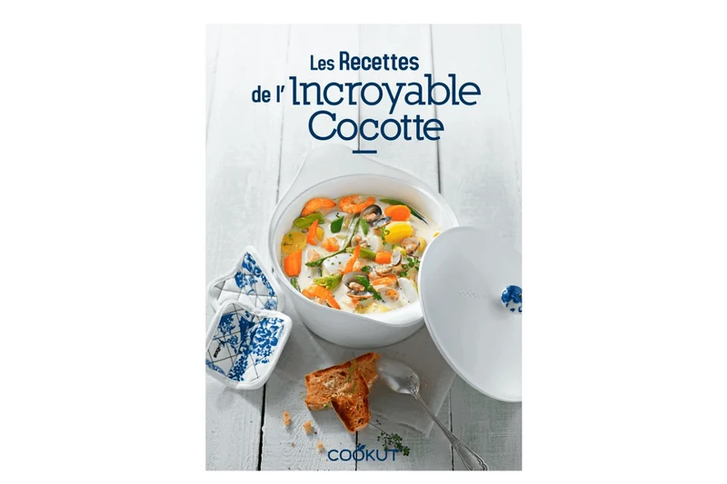 Livre de cuisine Cookut les recettes de l'incroyable Cocotte