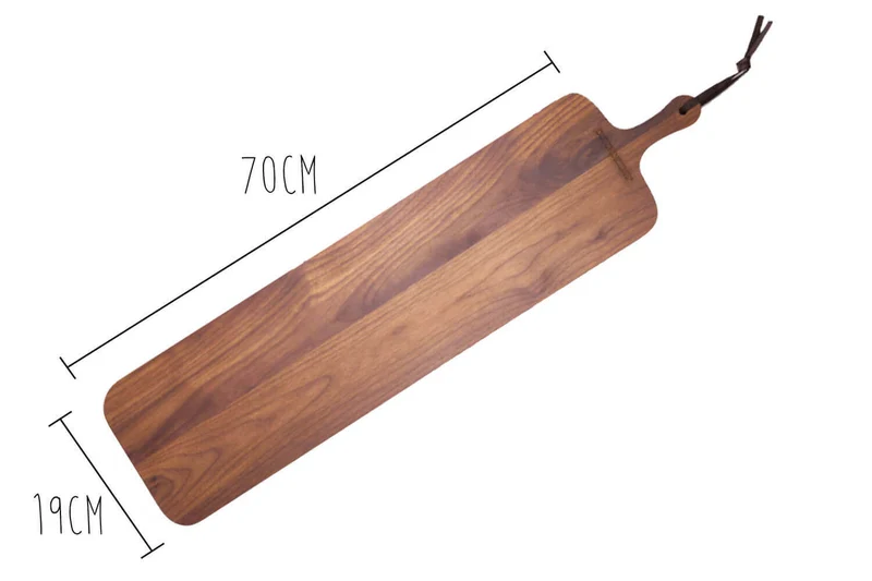 Planche à découper Dutchdeluxes XL SLIM FIT 19x70cm avec poignée