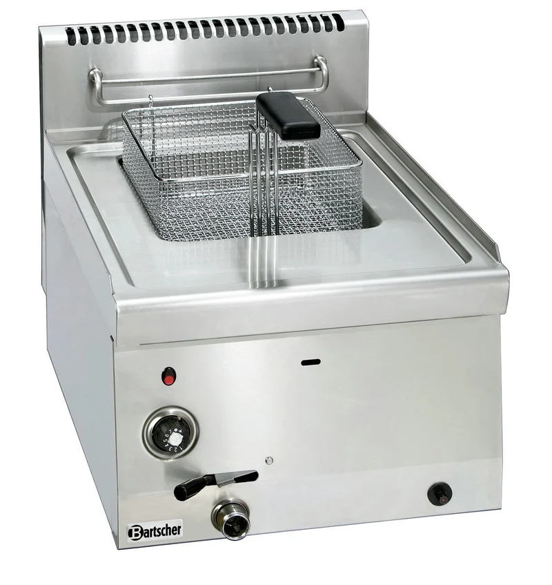 Friteuse à gaz gamme 600 – 8 L (40 cm) – Bartscher