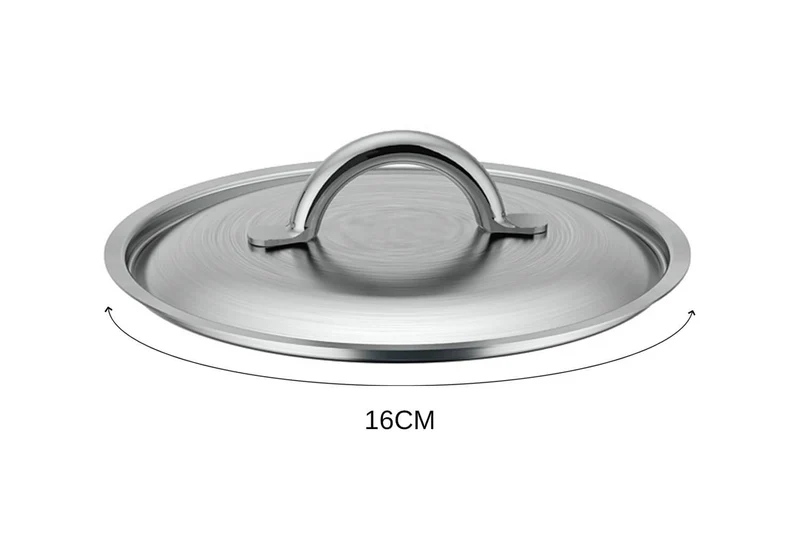 Couvercle De Buyer Prim'Appety en inox brossé avec poignée