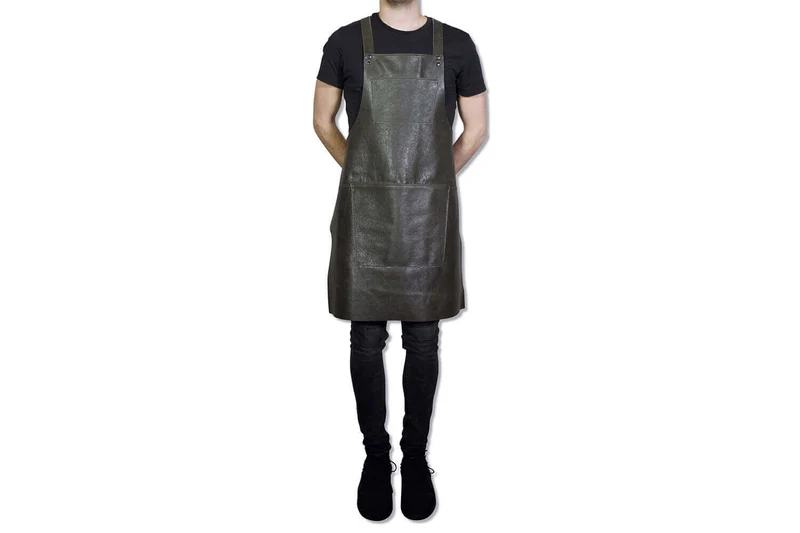 Tablier de cuisine à bretelles DutchDeluxes en cuir