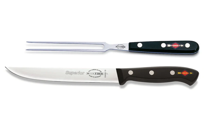 Coffret de découpe professionnels Dick Superior couteau + fourchette