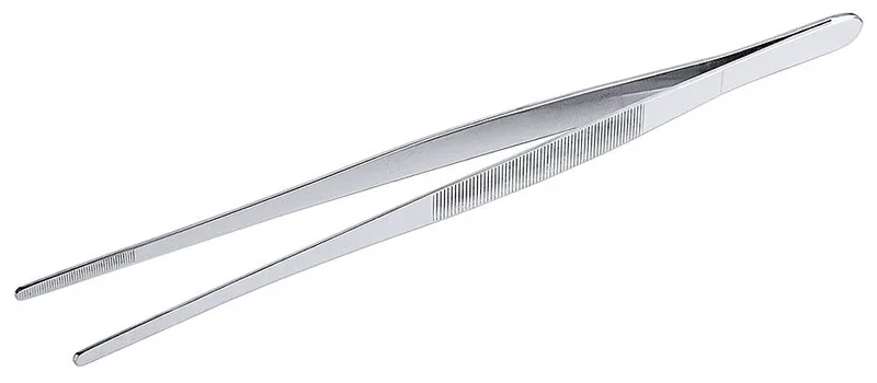 Pince à dresser en acier inoxydable 18/10, qualité lourde, longueur 30 cm