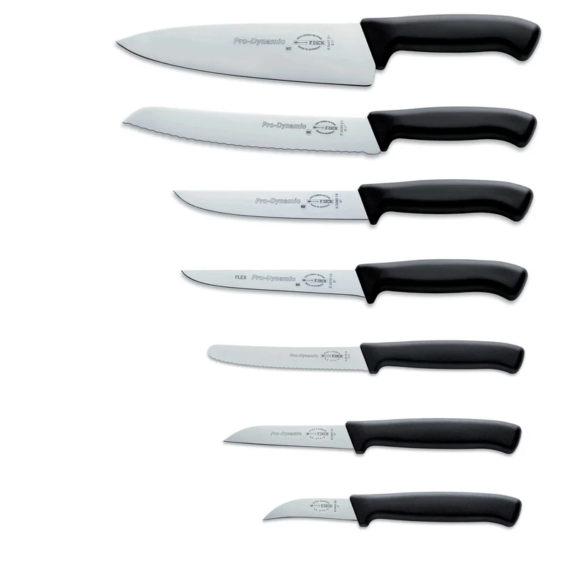 Bloc en bois DICK Pro Dynamic 7 couteaux acier inoxydable