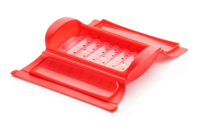Coffret vapeur Lékué rouge avec filtre