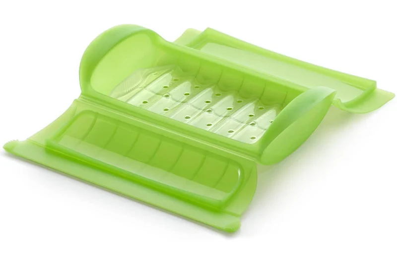 Coffret vapeur Lékué vert avec filtre