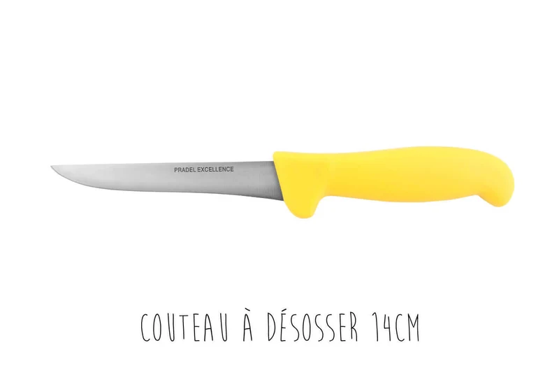 Trousse 6 couteaux de boucher + 1 fusil Pradel Excellence