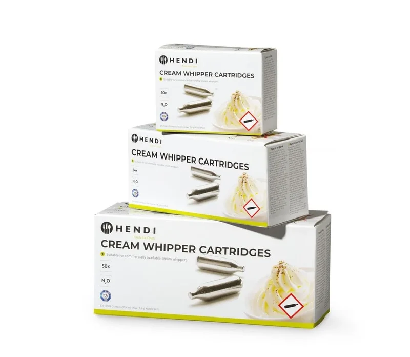 Cartouches de crème pour siphons à crème Profi et Kitchen Line 50 pcs