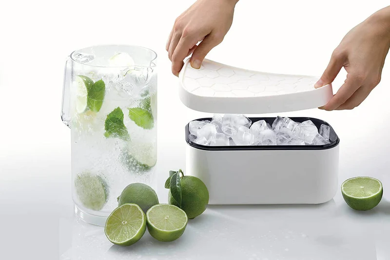 Bac à glaçons Lékué Ice Box - 3 coloris au choix