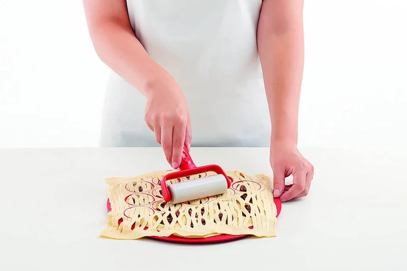 Kit de préparation Lékué pour 19 petits fours - Plaque + 2 rouleaux