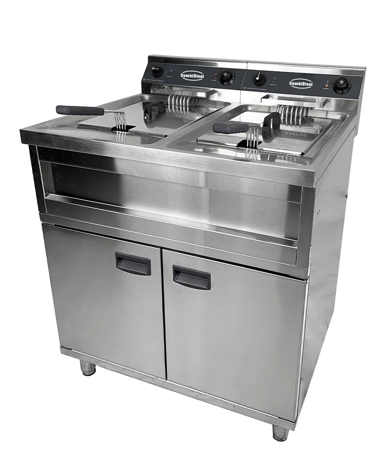 Friteuse Électriques 2X12L 2X6Kw