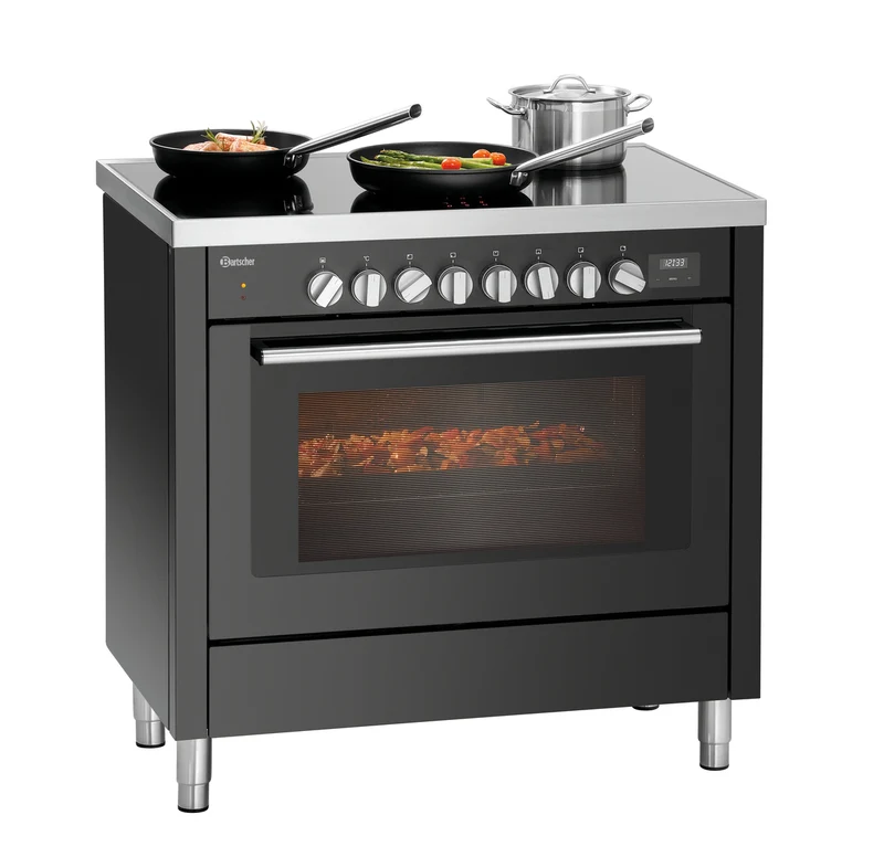 Fourneau Induction 6 zones sur Four