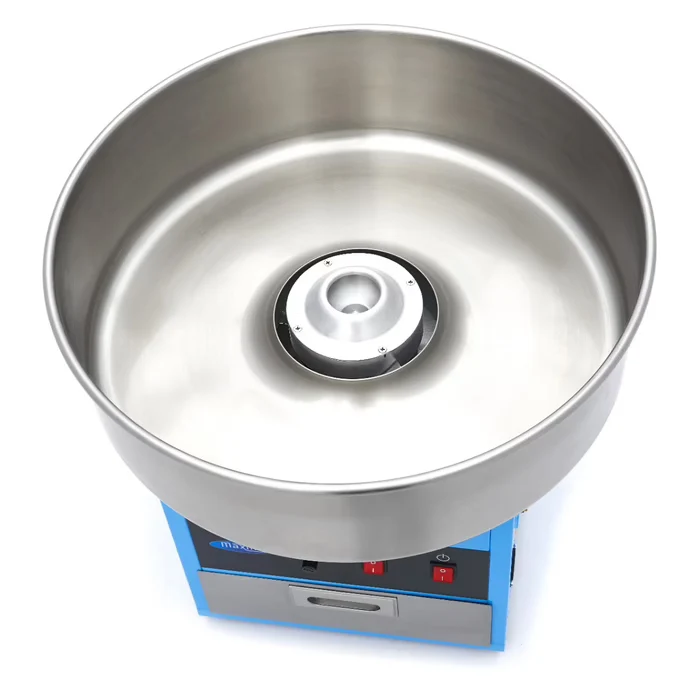 Machine à barbe à papa professionnelle - Ø 52 cm - Bleu