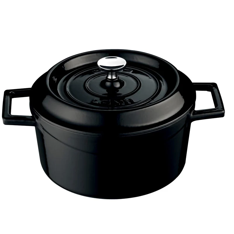 Lava Poêle À Frire En Fonte Ø32 Noir