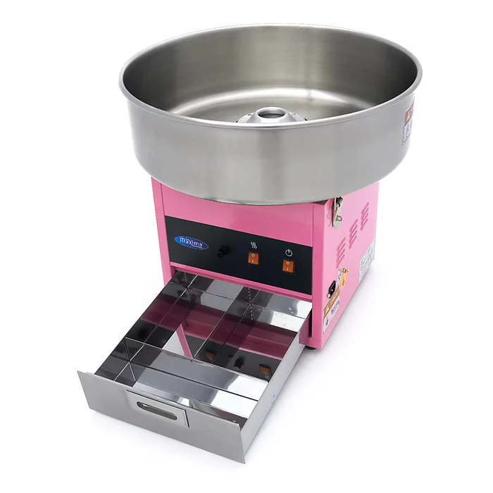 Machine à barbe à papa professionnelle - Ø 52 cm - Rose