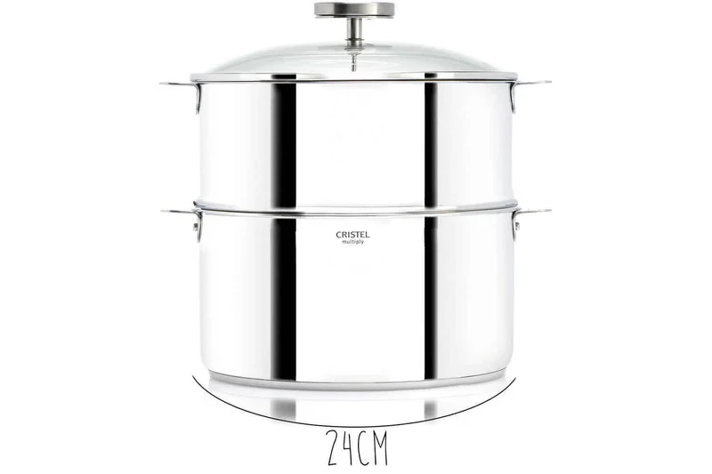 Cuiseur Cristel Biome diamètre 24cm cuisson saine