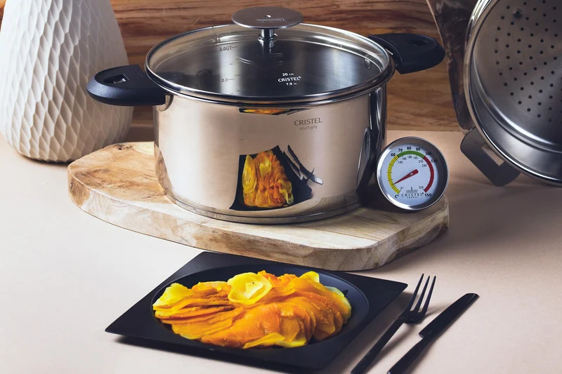 Cuiseur Cristel Biome diamètre 24cm cuisson saine