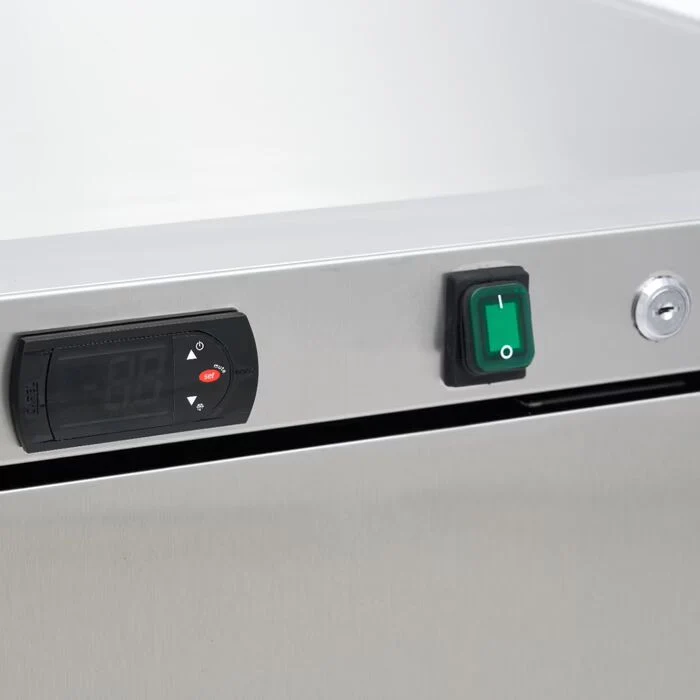 Table Top - 200 L - 3 étagères réglables - acier inoxydable