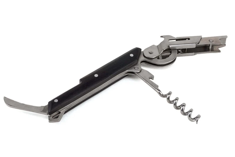 Tire-bouchon sommelier Peugeot Clavelin 14cm avec décapsuleur et coupe-capsule