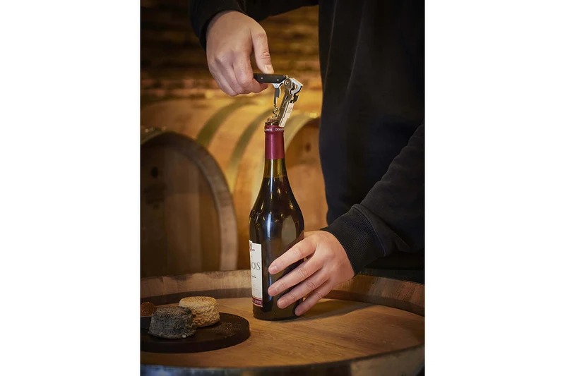 Tire-bouchon sommelier Peugeot Clavelin 14cm avec décapsuleur et coupe-capsule
