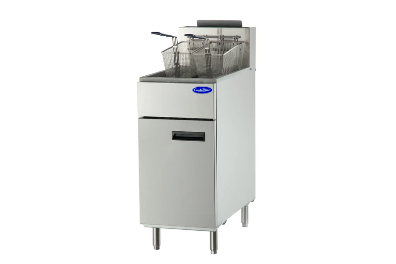 Friteuse Gaz Haut Rendement 50 kg/h - 21 L - 4 Brûleurs