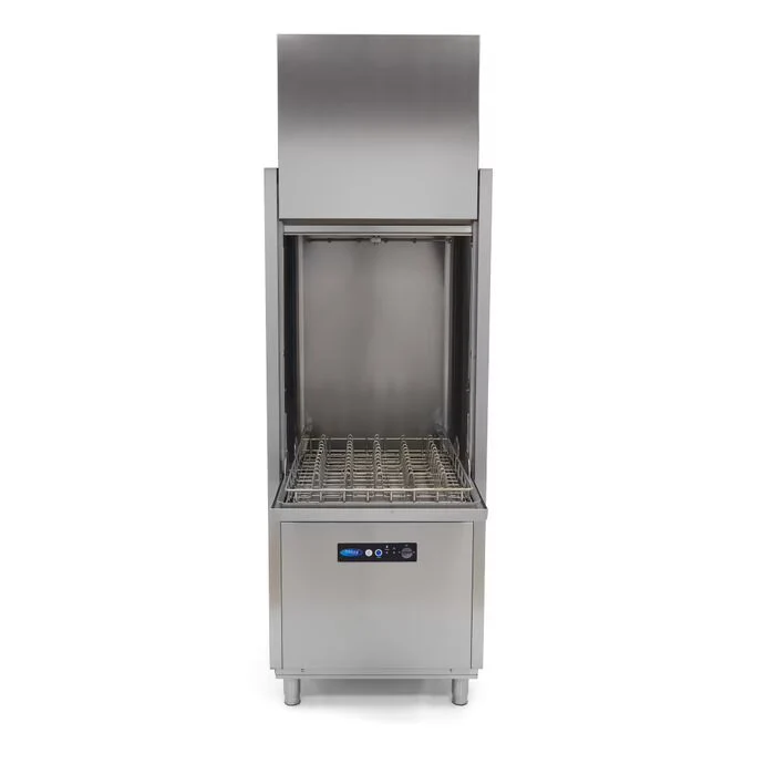 Lave-ustensiles - 60 x 76 cm - avec pompe à savon et à rinçage - 400V