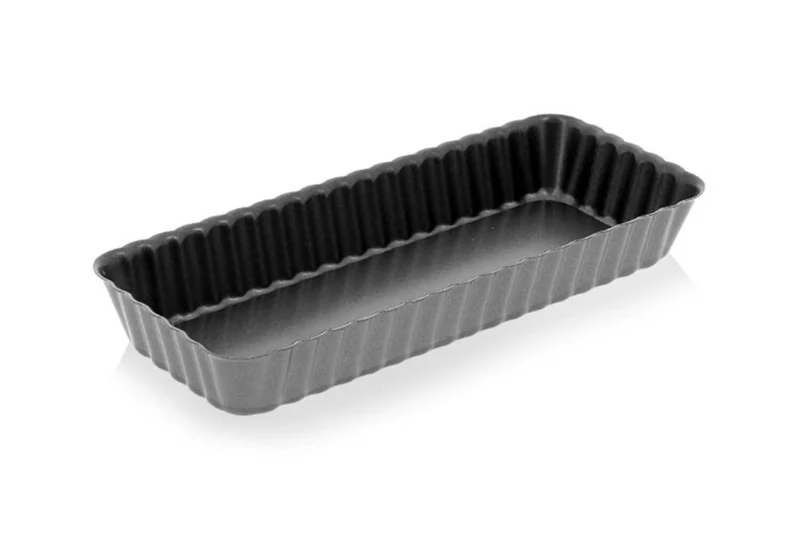 Moule à tarte rectangulaire De Buyer à fond amovible