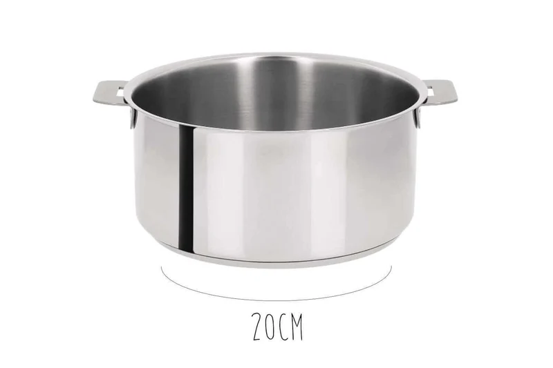 Casserole Cristel Mutine Amovible en inox
