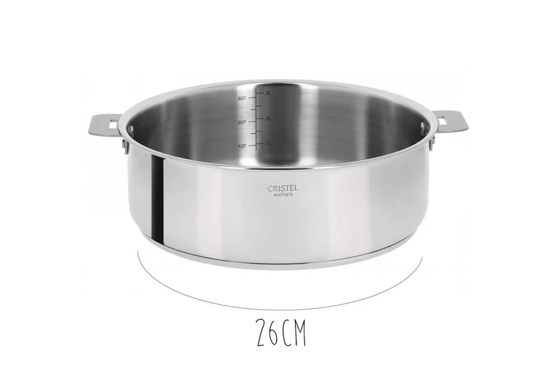Sauteuse Cristel Casteline Amovible en inox