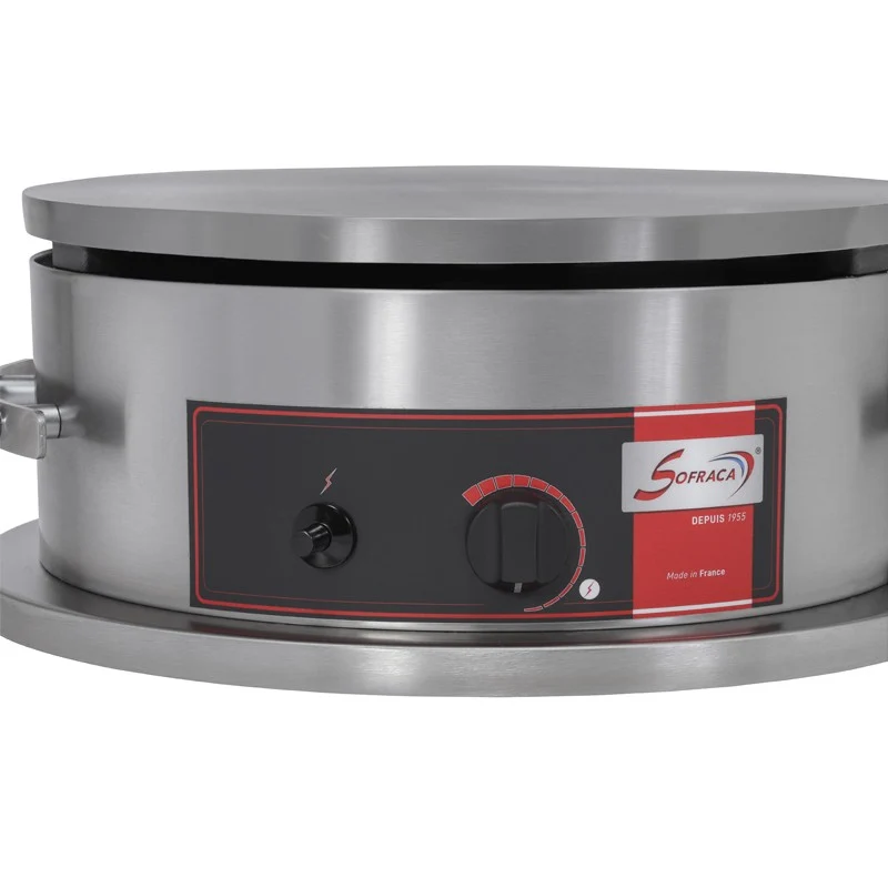 Crêpière Gaz Professionnelle à Usage Intensif - Diamètre 40 cm