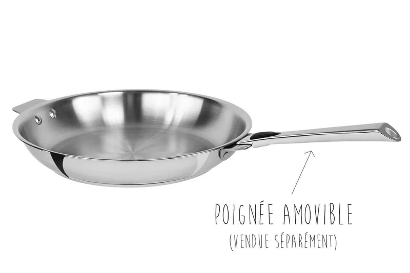 Poêle Cristel Casteline Amovible en inox